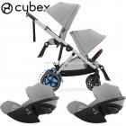 Cybex - E-Gazelle S Duo Gemellare Con Cloud G Isize