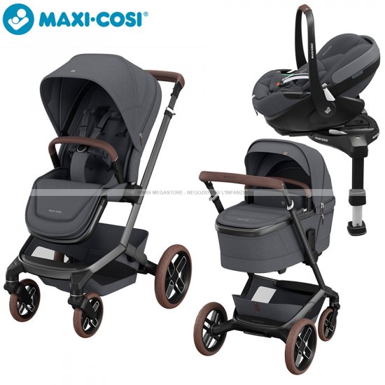 Maxi Cosi - Fame Trio Con Pebble 360 Pro2 E Base 360 Pro