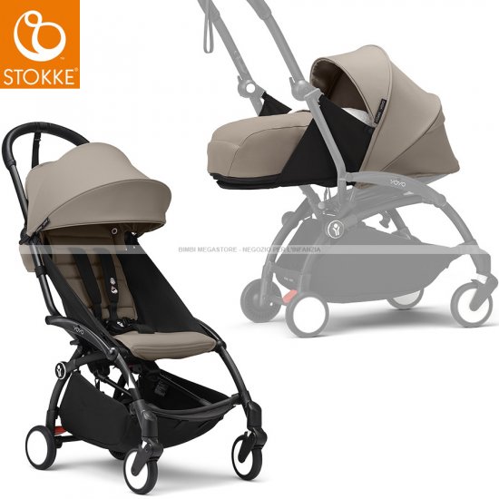 Stokke - Passeggino Yoyo 3 Con Kit Neonato Newborn Pack