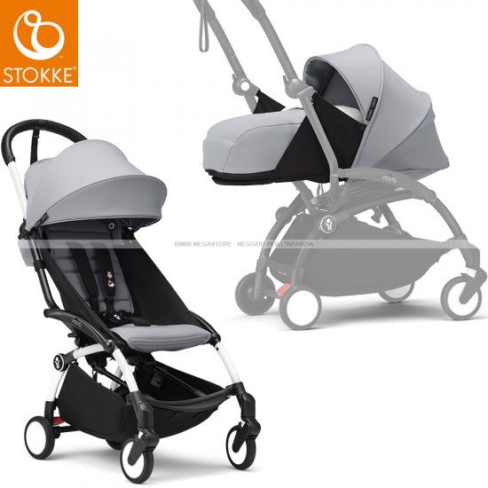 Stokke - Passeggino Yoyo 3 Con Kit Neonato Newborn Pack