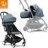 Stokke - Passeggino Yoyo 3 Con Kit Neonato Newborn Pack Aqua Black