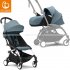 Stokke - Passeggino Yoyo 3 Con Kit Neonato Newborn Pack Aqua White