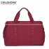 Childhome - Mommy Bag Urban Signature Borsa Bordeaux