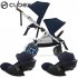 Cybex - E-Gazelle S Duo Gemellare Con Cloud G Isize Ocean Blue