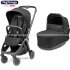 Peg Perego - City Loop Duo Passeggino E Navicella Bassinet True Black