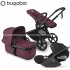 Bugaboo - Bugaboo Fox 5 Renew Trio Con Cloud T Dark Cherry Black