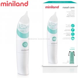 Miniland - Nasal Care Aspiratore Nasale Elettrico