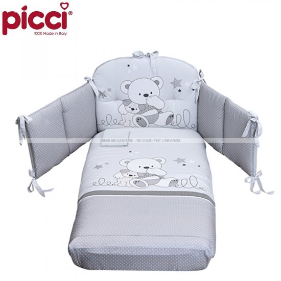 Picci - Valdo Piumetto Letto 3 Pz. Stampato